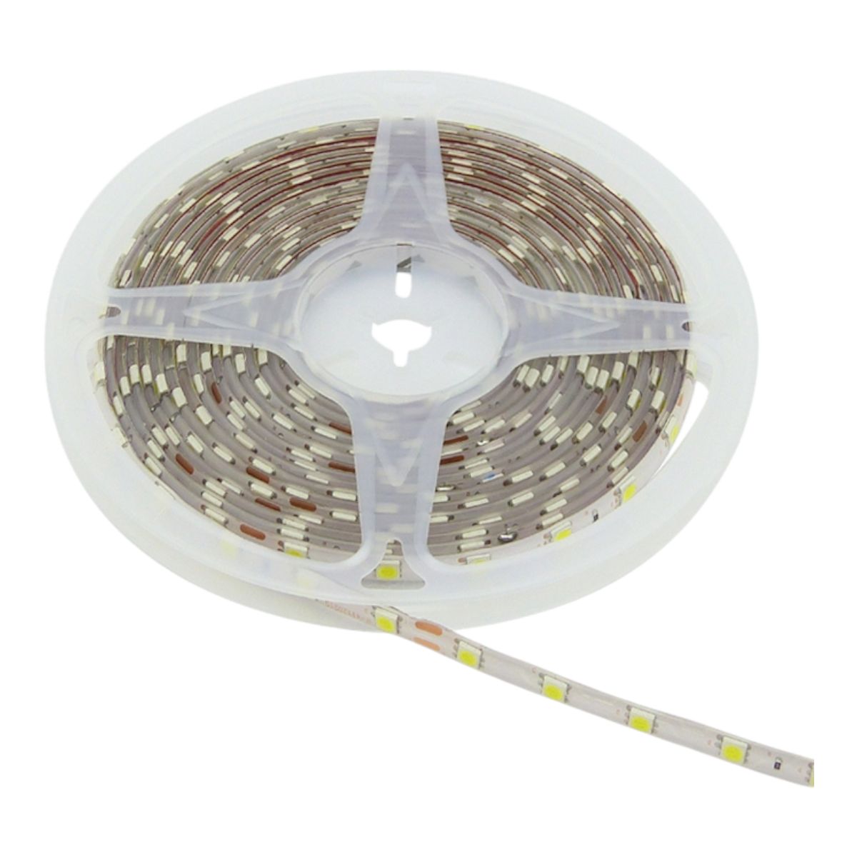 GENERICO - Tira LED Luz Blanca De 5 Mts 12 Volt LED 5050