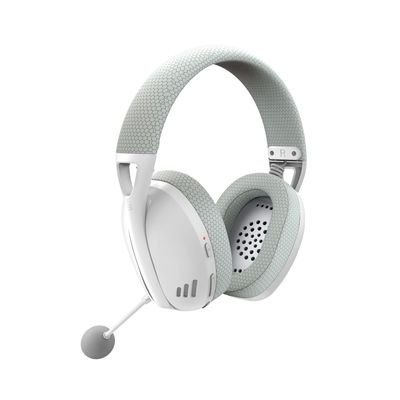 Imagen 2 del producto Audífonos Gamer Inalámbrico Ire H848G Blanco y Gris