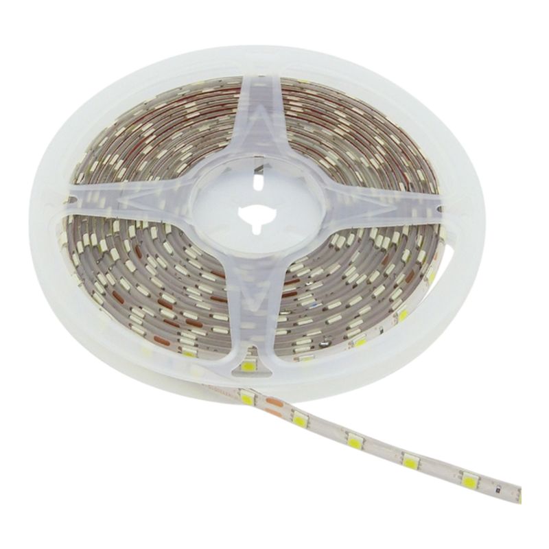 GENERICO - 2x Tira LED Luz Blanca De 5 Mts 12 Volt LED 5050