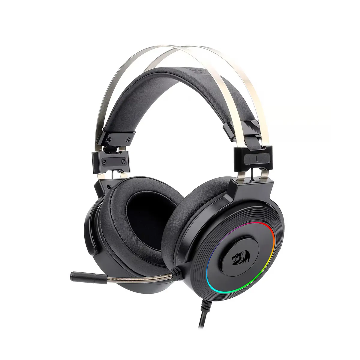 REDRAGON - Audífonos Gamer Redragon Lamia Black H320 RGB USB PCPSXBOX