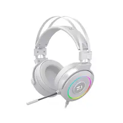REDRAGON - Audífonos Gamer Lamia H320 White RGB USB PCPSXBOX