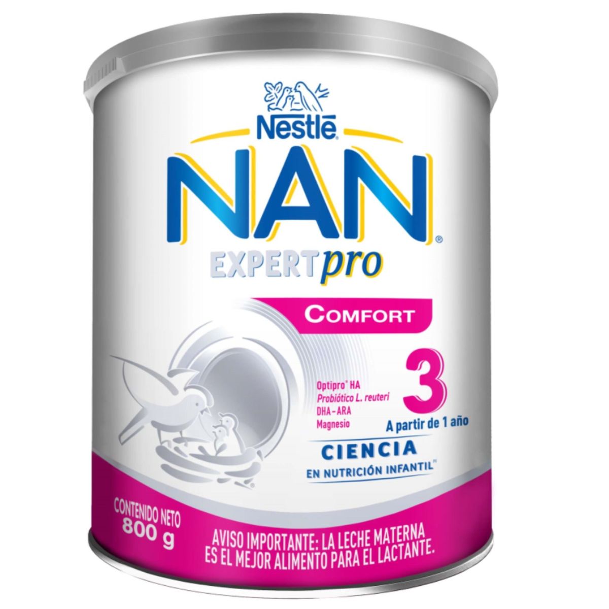 NAN - Fórmula Infantil Nan Comfort 3 800g