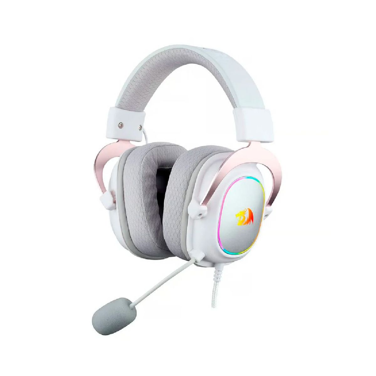REDRAGON - Audífonos Gamer Redragon Zeus X H510W RGB White USB