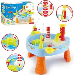 GENERICO - Juego Didáctico Mesa Playa Pesca Milagrosa Con Luz Y Sonido