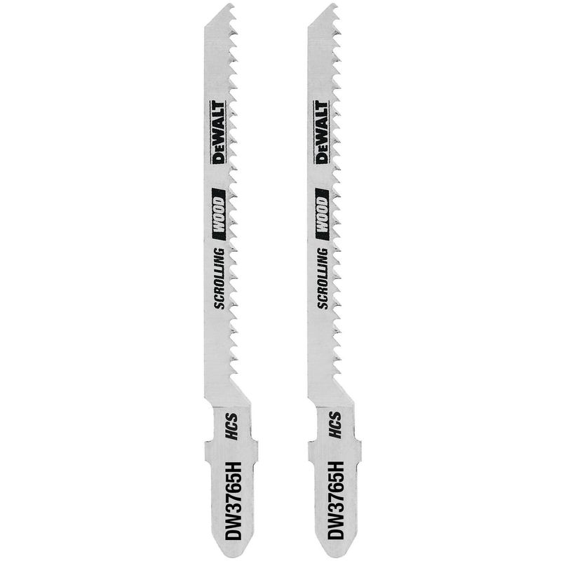 DEWALT - Set 2 hojas para sierras caladoras 4” 6TPI DEWALT DW3750H2