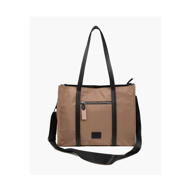 LOUNGE - Cartera De Hombro Notebook New Office Verde Musgo LOUNGE