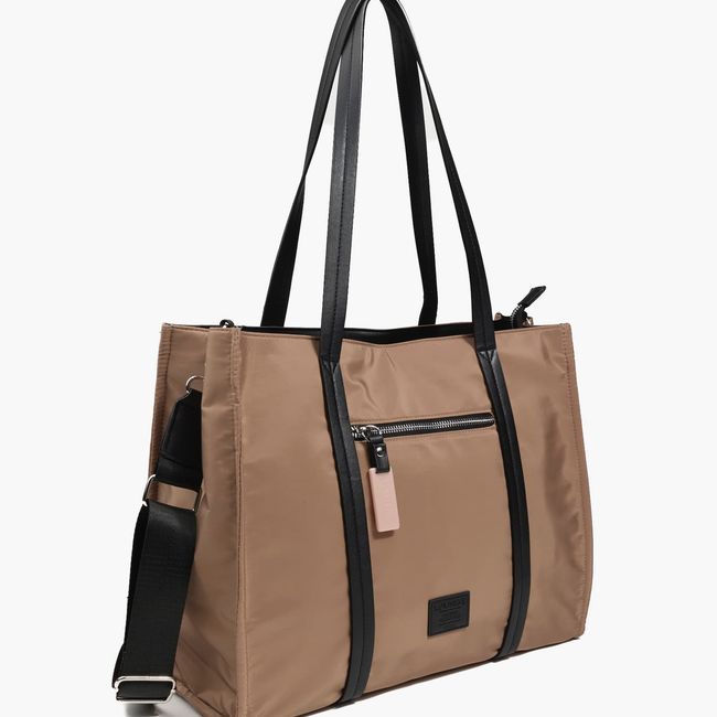 LOUNGE - Cartera De Hombro Notebook New Office Verde Musgo LOUNGE