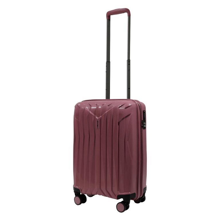 Maleta Aruba S Expandible Tsa Malva Antirayado Rosa S