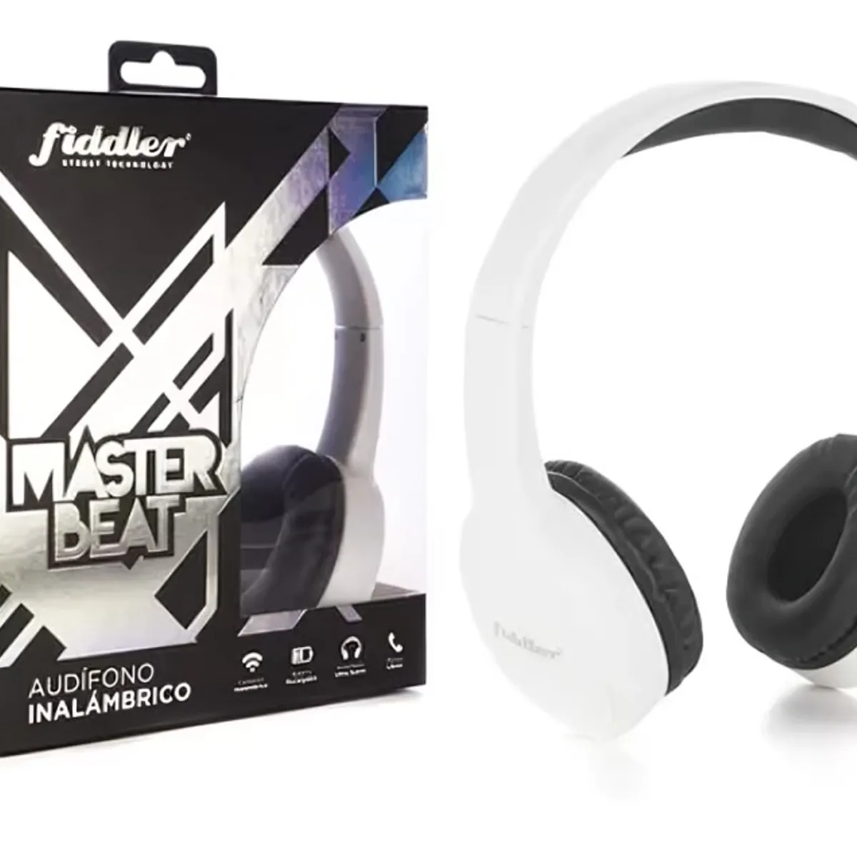 FIDDLER - AUDIFONOS BLUETOOTH FIDDLER MOD FD-FVA19 BLANCO