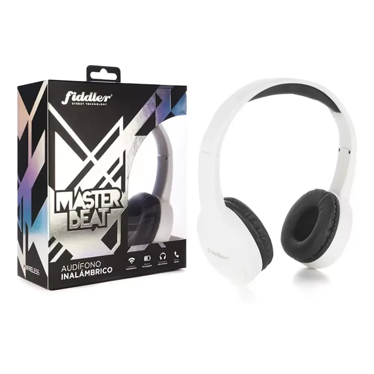 FIDDLER - AUDIFONOS BLUETOOTH FIDDLER MOD FD-FVA19 BLANCO