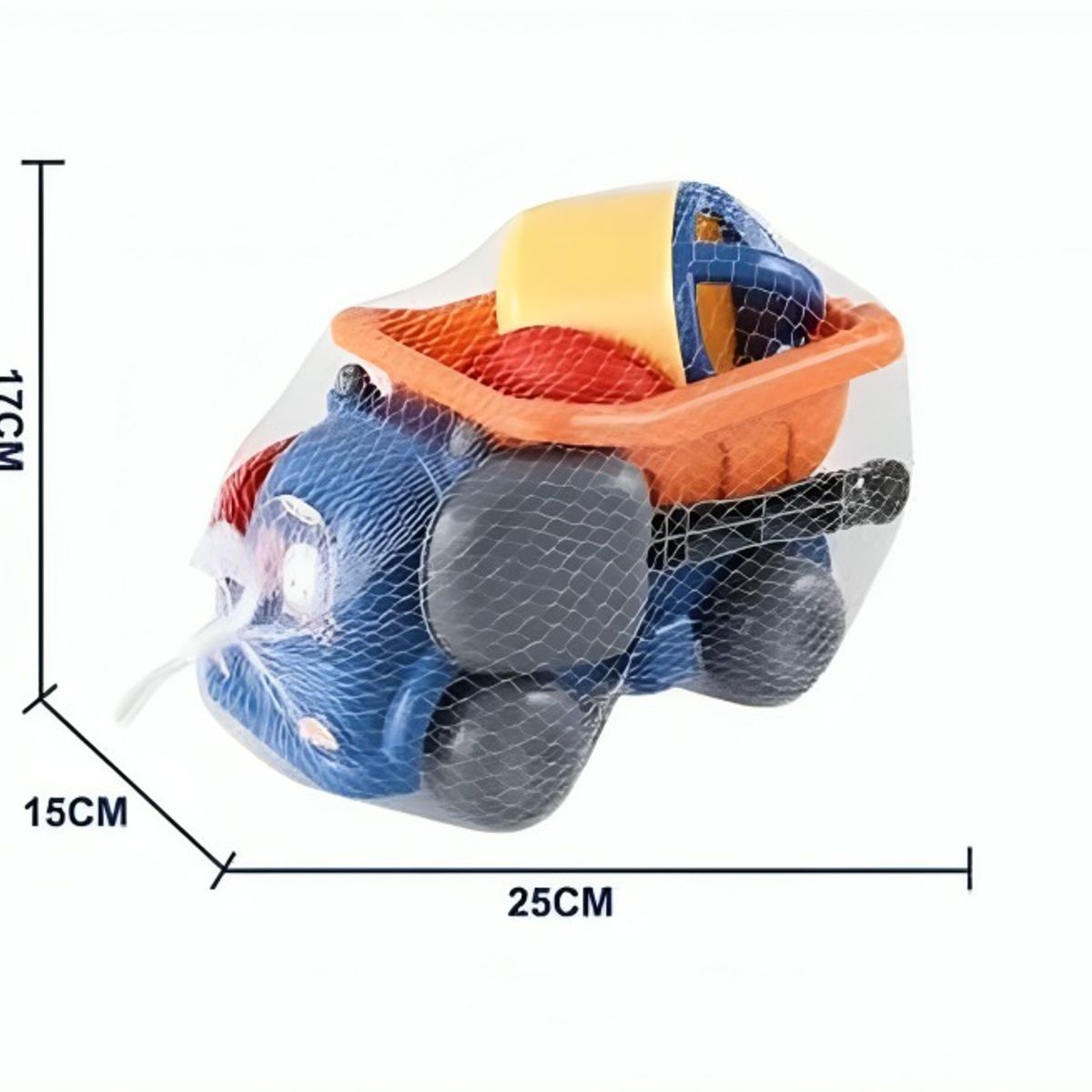 OEM - JUGUETE DE PLAYA CAMION INFANTIL CON ACCESORIOS