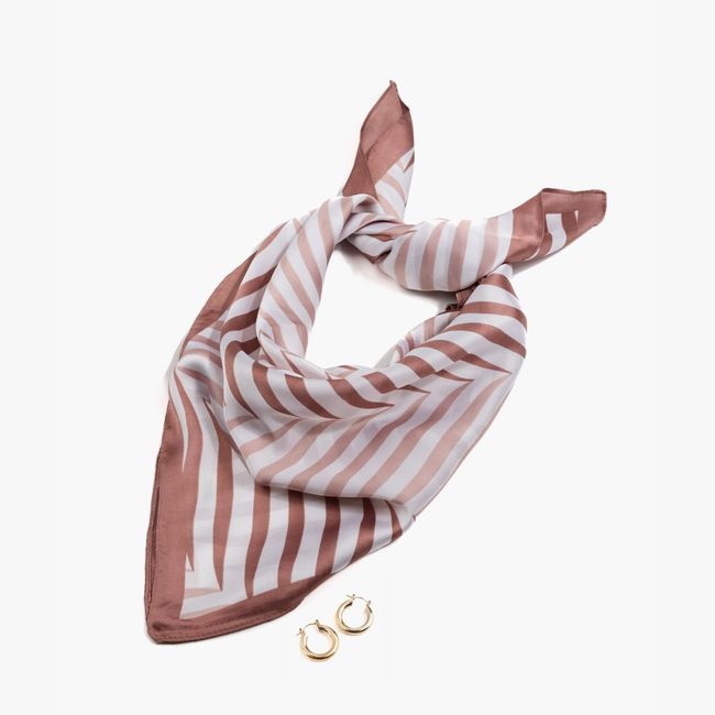 LOUNGE - Set Pañuelo Y Aros Mix Pasly