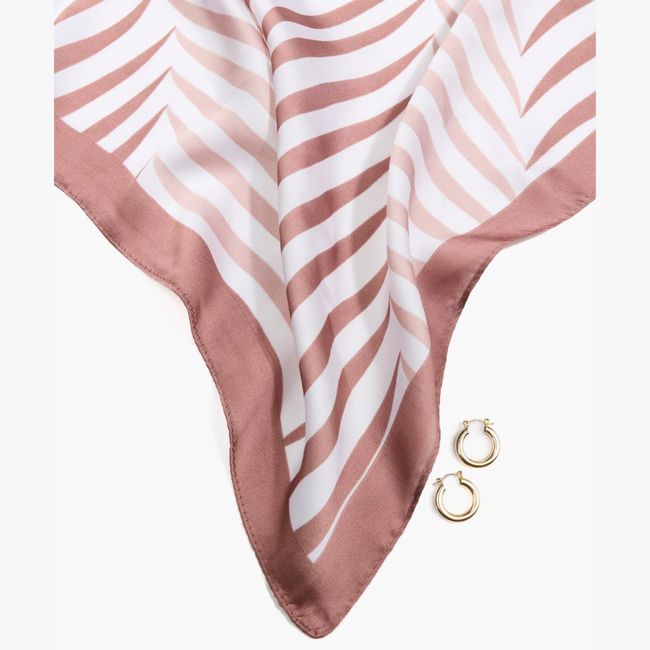 LOUNGE - Set Pañuelo Y Aros Mix Pasly