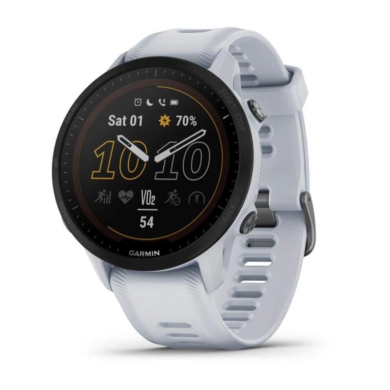 GARMIN - Forerunner 955 Solar Whitestone - Blanco