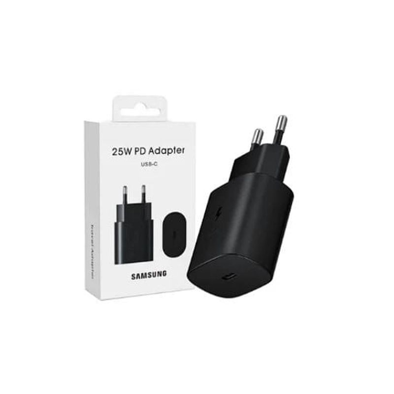SAMSUNG - Adaptador Samsung Original 25w Tipo C Carga Rápida