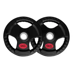 SCORE FIT - Par Discos Olimpicos Grip 5 Kg -