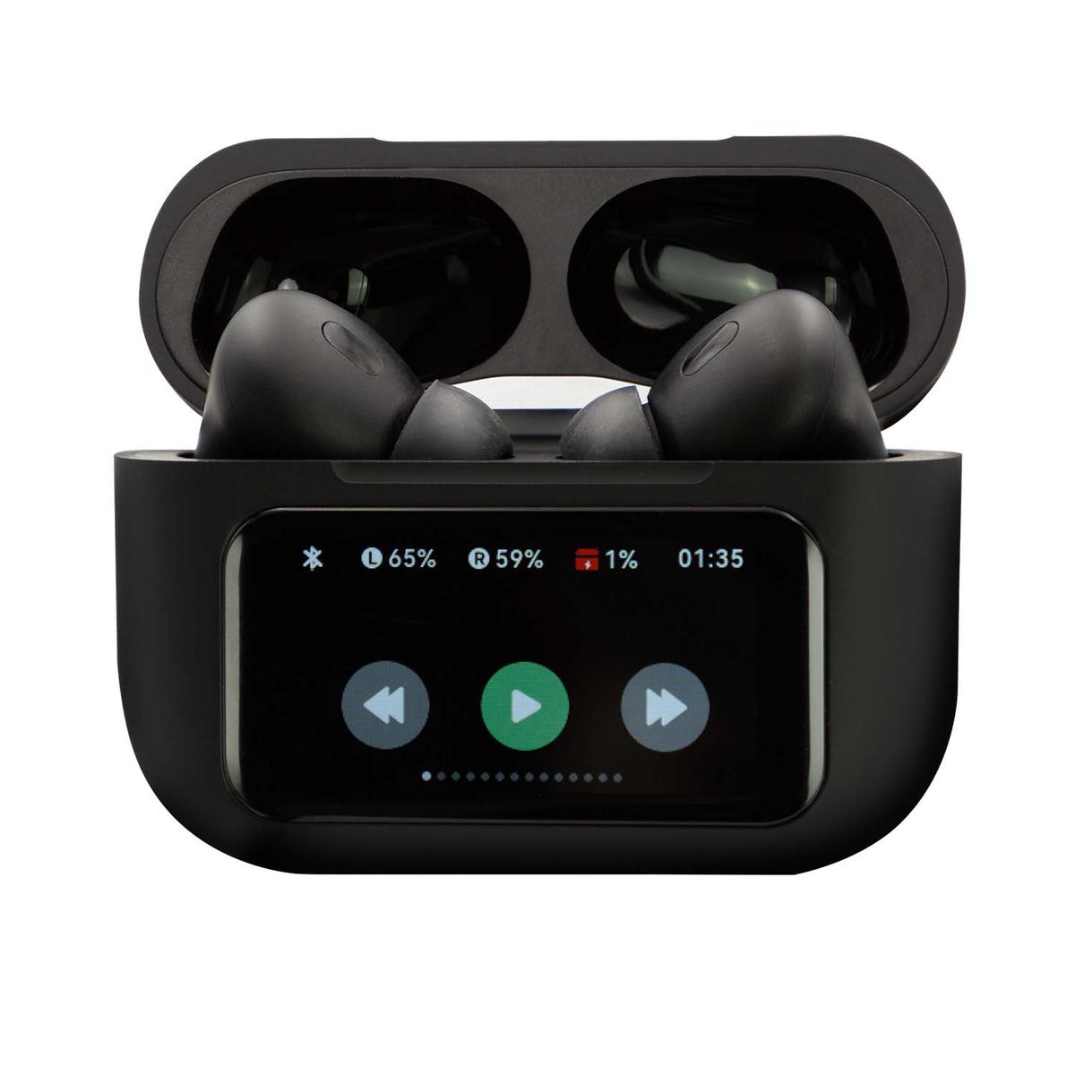 MONSTER AUDIO - Audifono Bluetooth  Monster Tw16b True Wireless Black