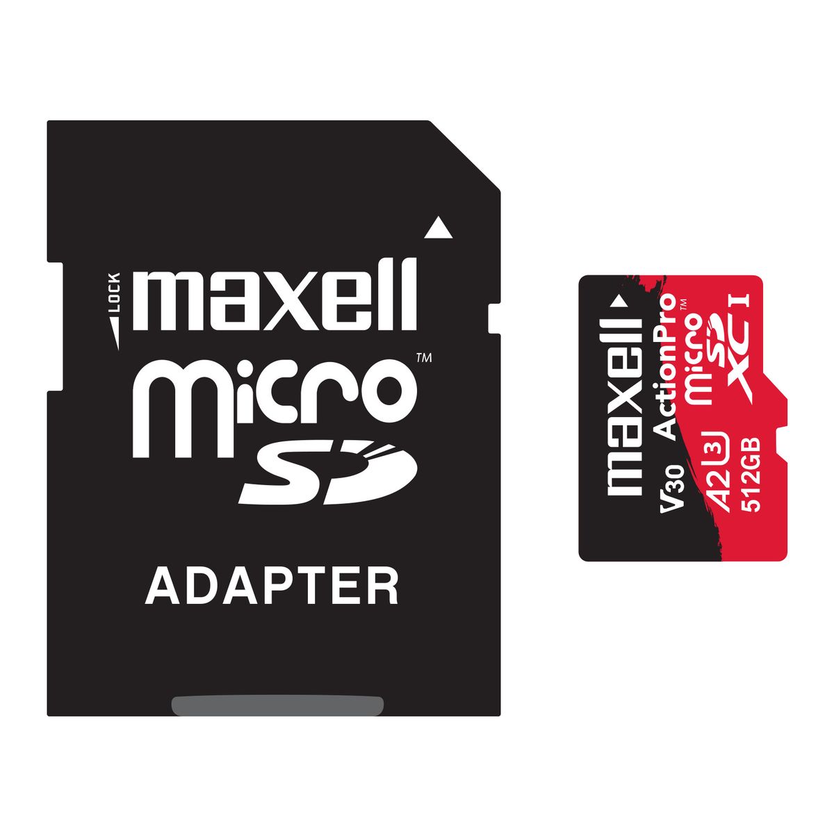 MAXELL - Tarjeta MicroSD Maxell 512GB UH-3 8K A2 180MB/S