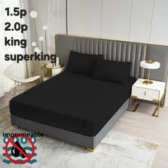 GENERICO - Protector de colchon impermeable 2p