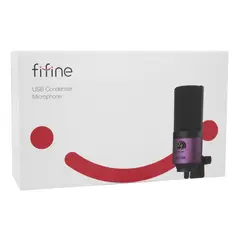 FIFINE - MICRÓFONO ROJO