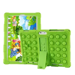 CRUSEC - Tablet 10 Pulgadas Android 9 32gb Rom 2 Gb Ram + Funda Verde