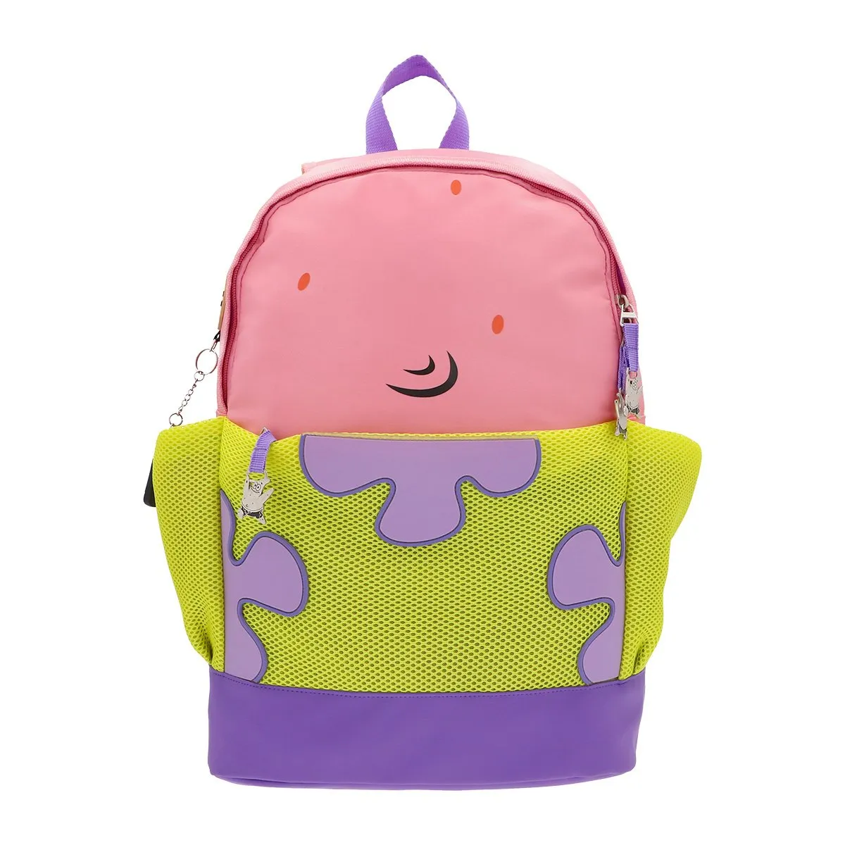 NICKELODEON - Mochila Bob Esponja Colegio Escolar Reforzada Corbata Niños