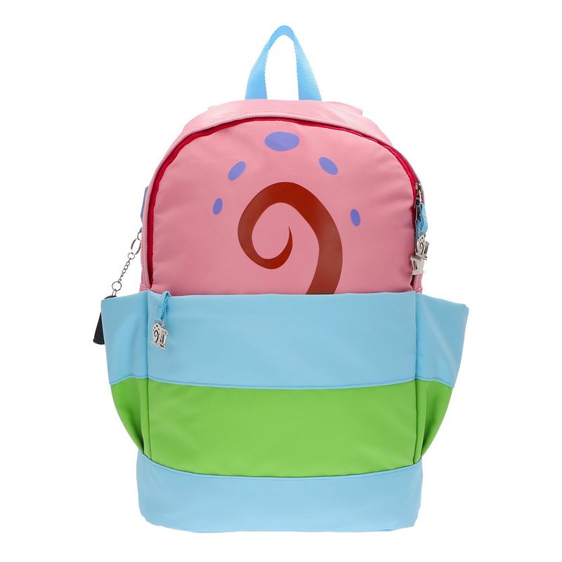 NICKELODEON - Mochila Bob Esponja Colegio Escolar Reforzada Corbata Niños