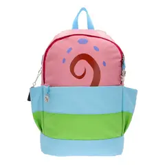 NICKELODEON - Mochila Bob Esponja Colegio Escolar Reforzada Corbata Niños