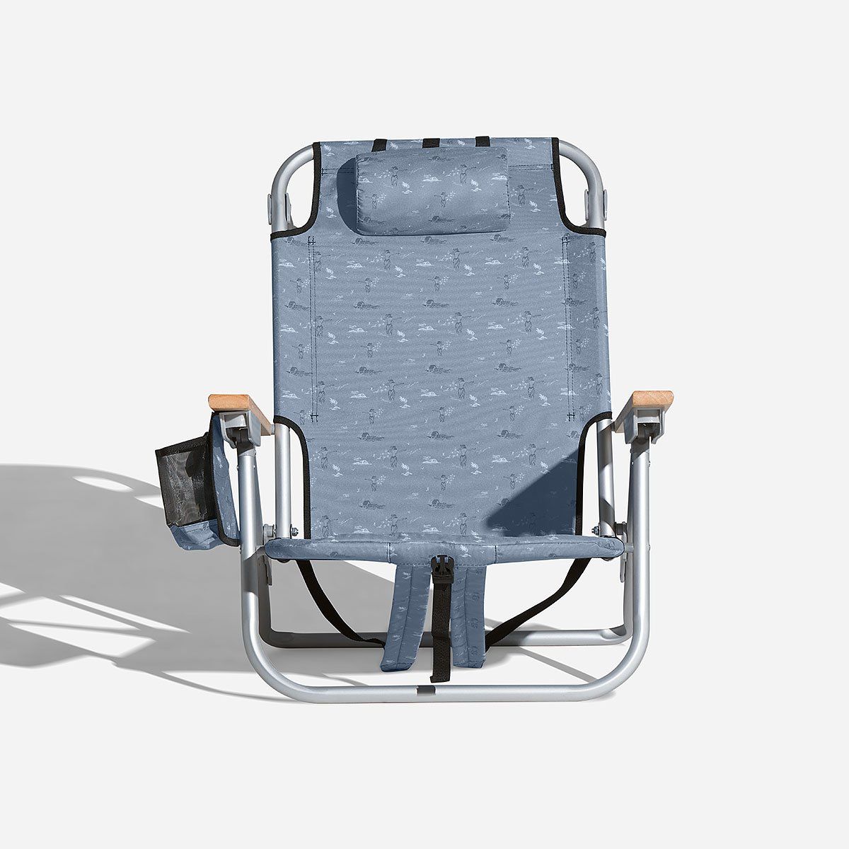 ROSEN - Silla de Playa Tela Luau Froens Azul