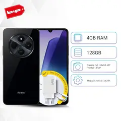 XIAOMI - Celular Redmi 14C EU 4GB +128GB Midnight Black-Nuevo