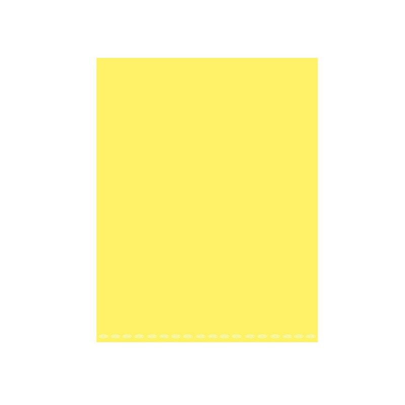 ARTEL - Pliego Papel Lustre 53X75Cm Amarillo Medio