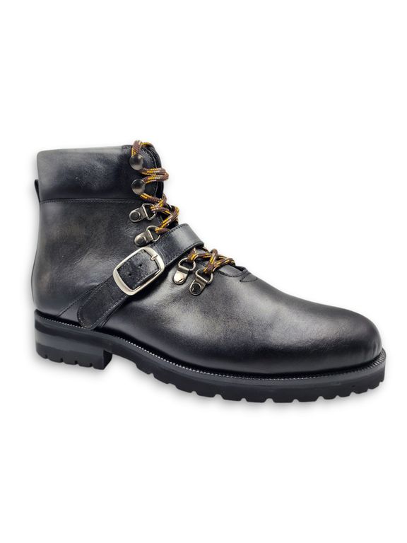 BOTÍN DE CUERO ARGENTINO GRIS PARA HOMBRE - PHANTOM -