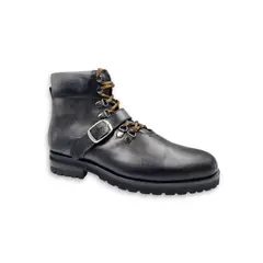 LEVURETT - BOTÍN DE CUERO ARGENTINO GRIS PARA HOMBRE - PHANTOM -