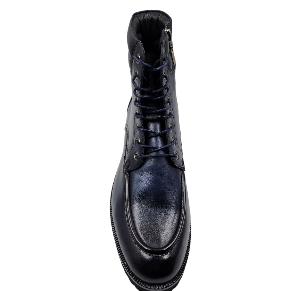 LEVURETT - BOTÍN DE CUERO ARGENTINO AZUL PARA HOMBRE - VANTAGE - LEVURETT