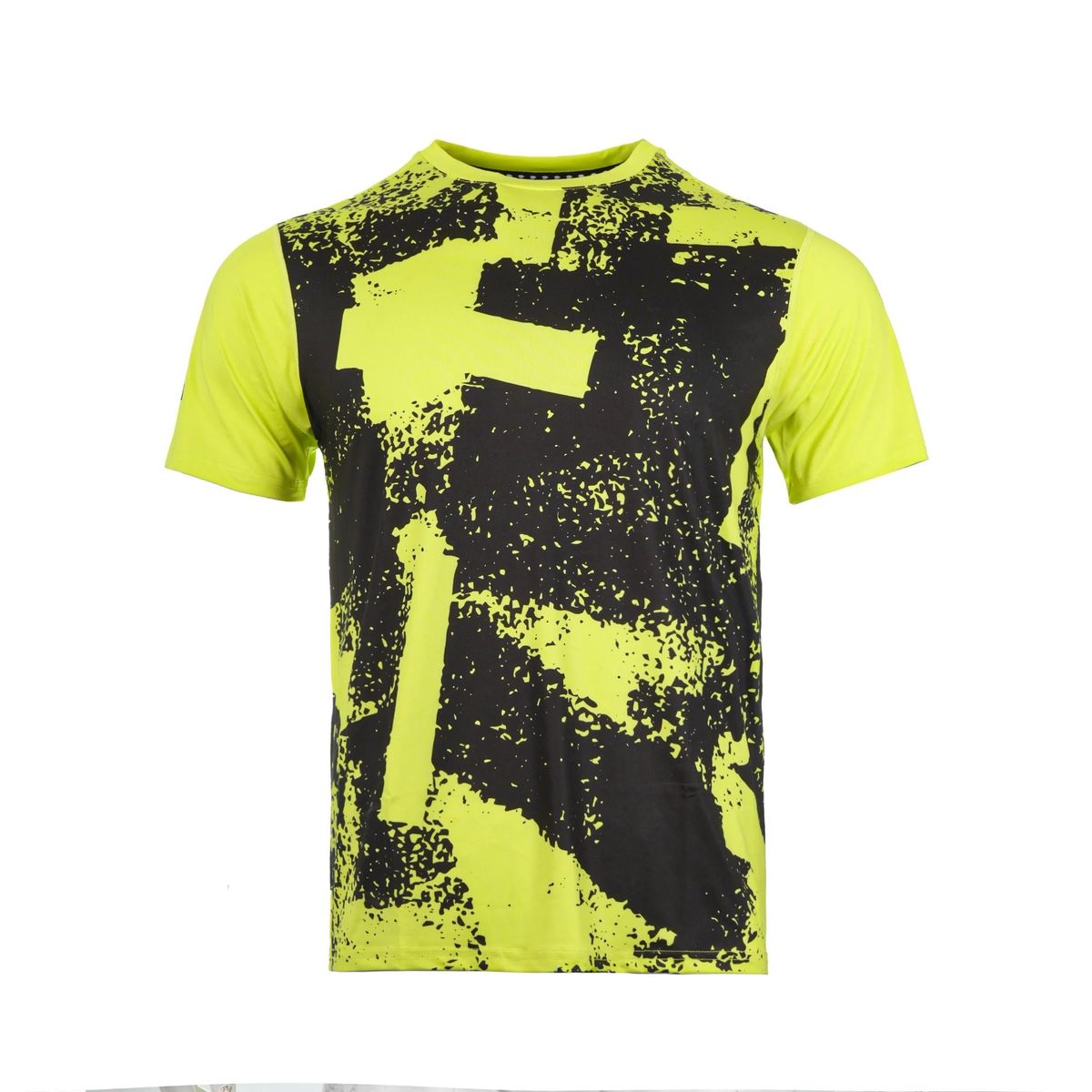 TILKI - Polera Tilki Print Poly Temel Amarillo Fluor Tenis Padel