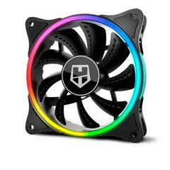NOX - Ventilador Interno X-Fan Argb Halo Ring 120Mm Negro