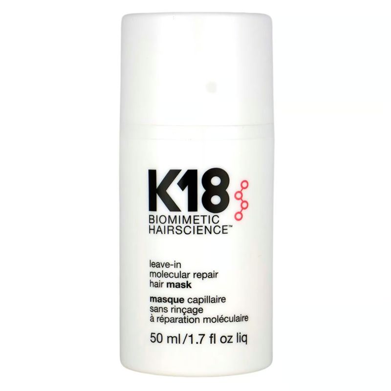 K18 - Mascarilla Capilar Reparadora Molecular Sin Enjuague 50ml K18