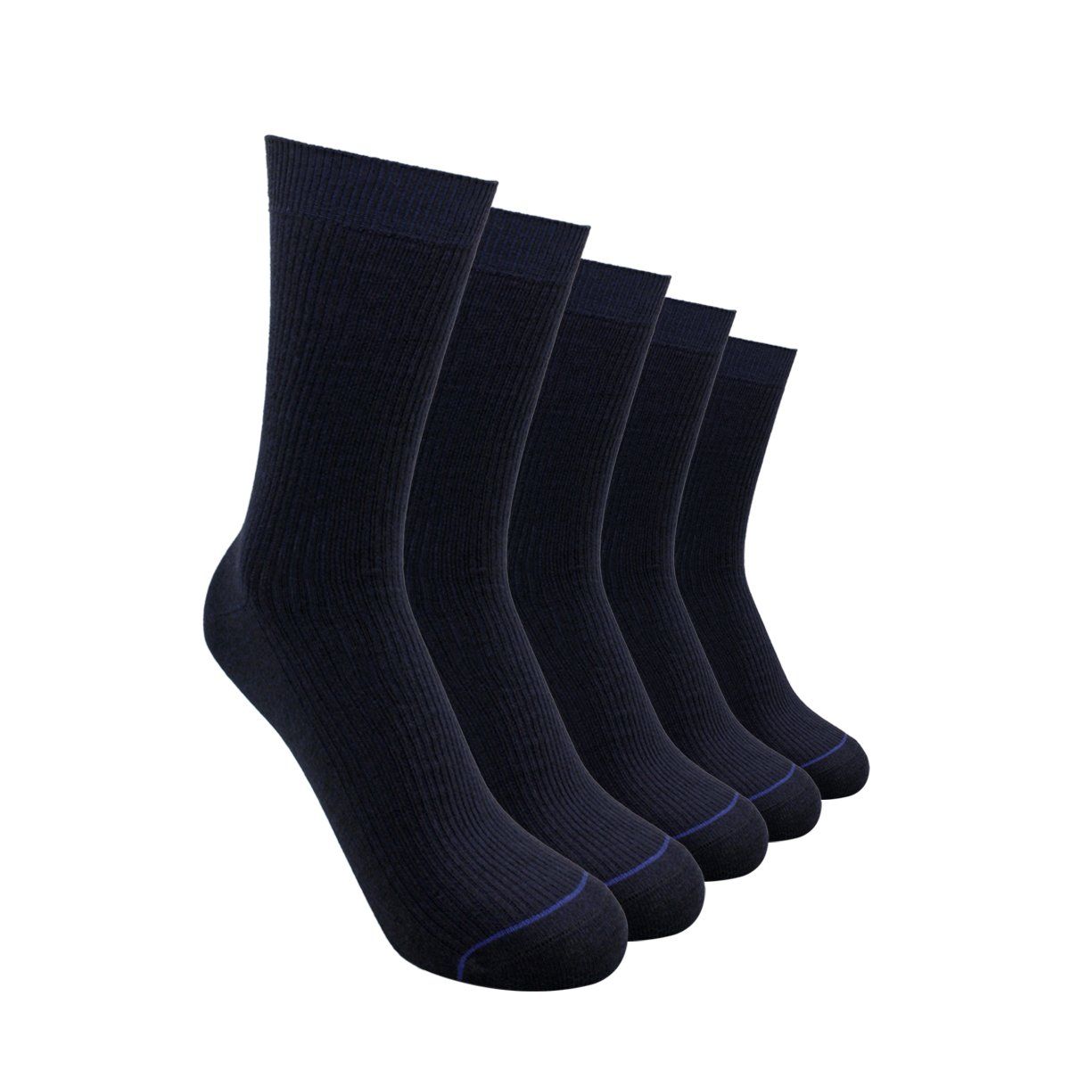 TOP - Calcetines Largos Algodón Niños Pack 5 Escolar C1 Top