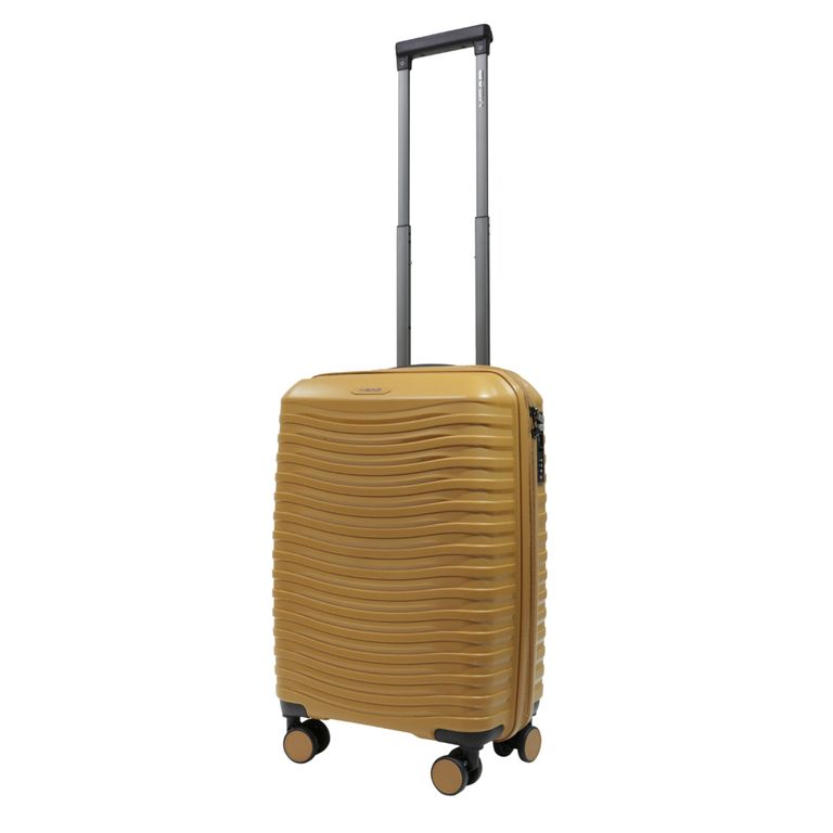 Maleta Portofino Cabina PP Expandible Tsa Mostaza Amarillo S