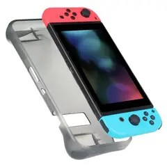 GENERICO - Protector de Tpu Compatible con Nintendo Switch V1/V2 Negro