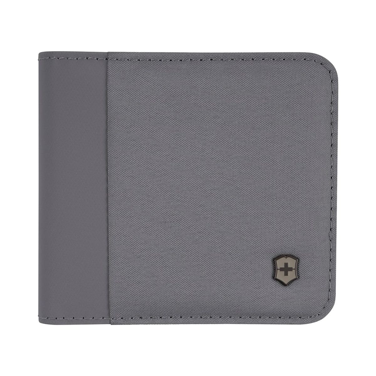 VICTORINOX - Billetera Bi-Fold con protección RFID Gris Victorinox