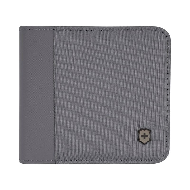 VICTORINOX - Billetera Bi-Fold con protección RFID Gris Victorinox