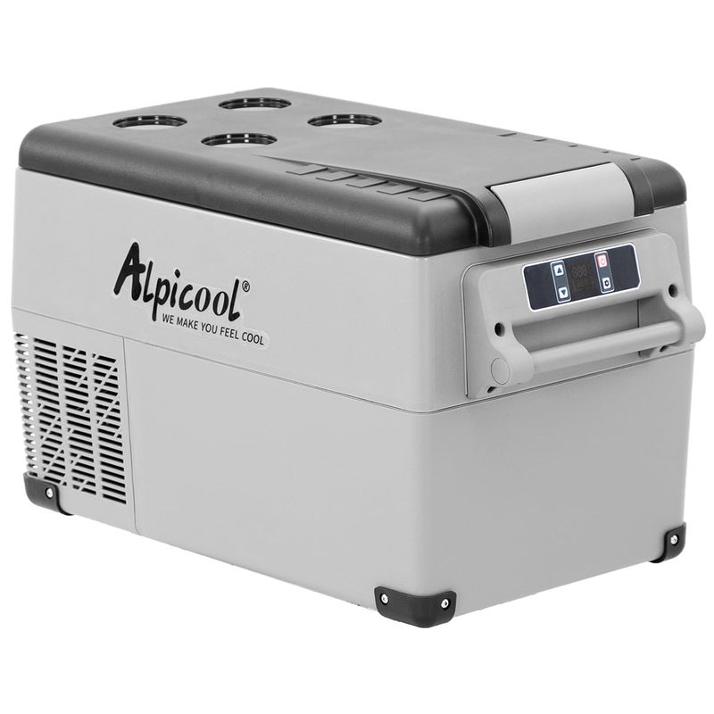 ALPICOOL - ALPICOOL CF35 USB Y BLUETOOH, CAPACIDAD 35 LTS, COLOR GRIS