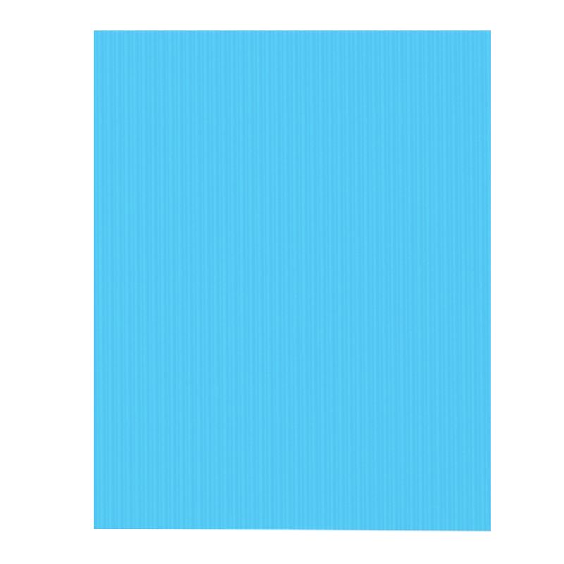 PROARTE - Carton Microcorrugado Pliego 50X70 Celeste Proarte