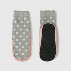 COLLOKY - Calcetín 3/4 Niña Gris 55747