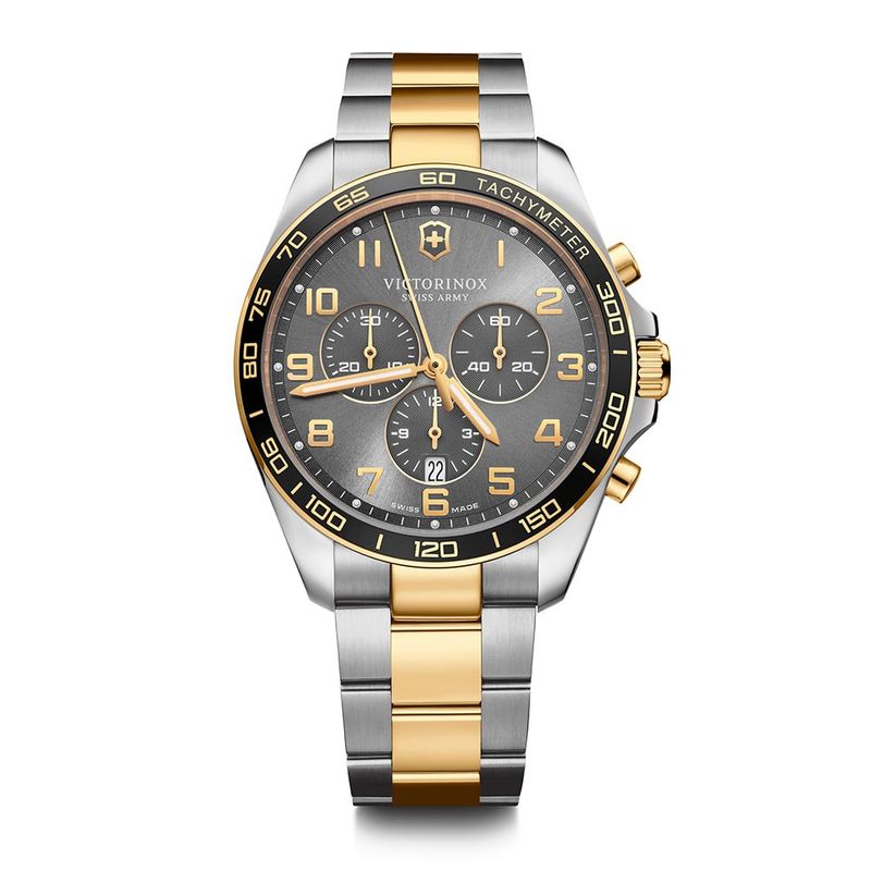 VICTORINOX - Reloj FieldForce Classic Chrono Platadorado Victorinox