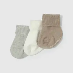 COLLOKY - Calcetín Deportivo Unisex bebé Beige 55407