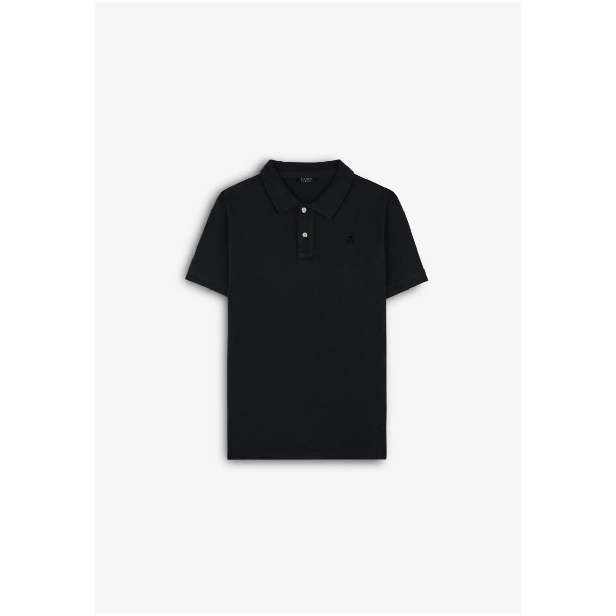 SCALPERS - Polo Básico Calavera Black