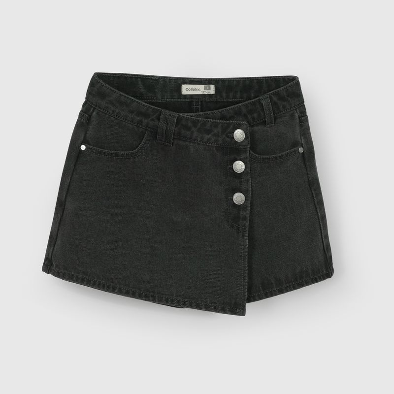 COLLOKY - Falda Niña Negro 55443 Colloky