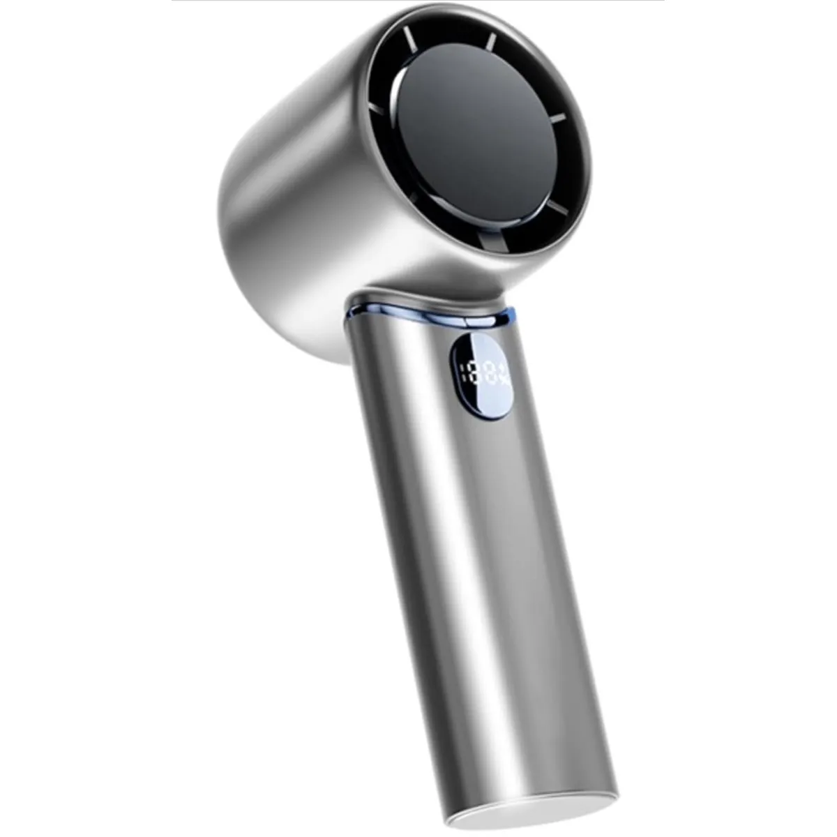 GENERICO - Mini Ventilador De Mano Recargable Usb Gris